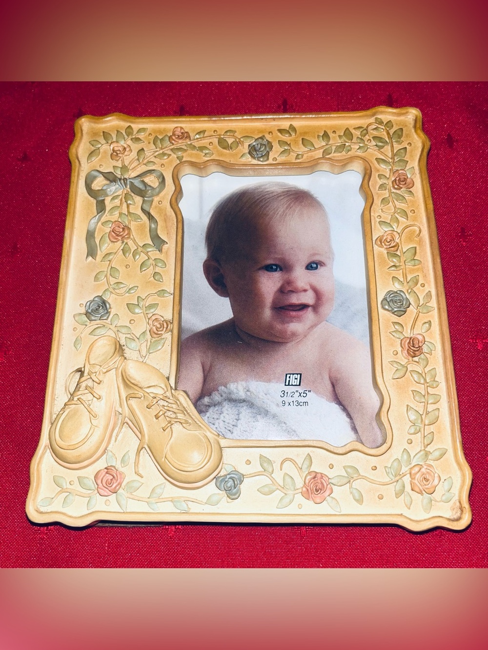 Vintage Kids Decorative Shoes Photo Frame
